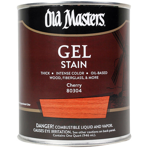 Old Masters Gel Stain, Cherry, Quart