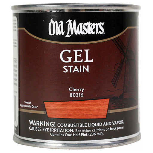 Old Masters Gel Stain, Cherry, Half Pint