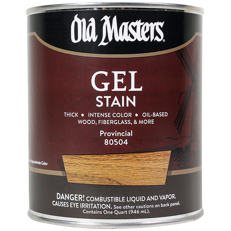 Old Masters Gel Stain, Provincial, Quart
