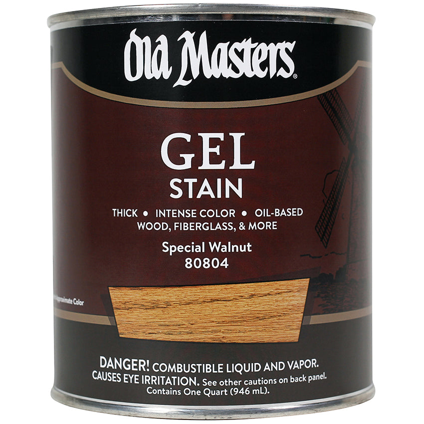 Old Masters Gel Stain, Special Walnut, Quart