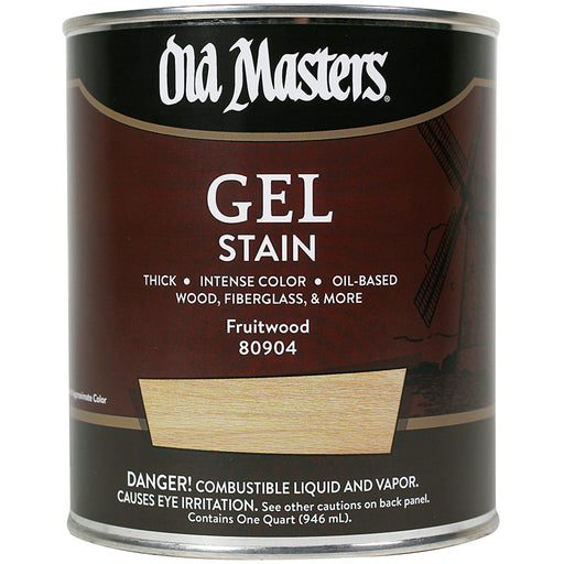 Old Masters Gel Stain, Fruitwood, Quart