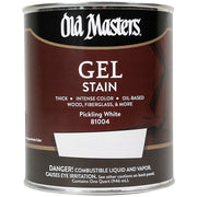 Old Masters Gel Stain, Pickling White, Quart