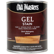 Old Masters Gel Stain, Dark Mahogany, Quart