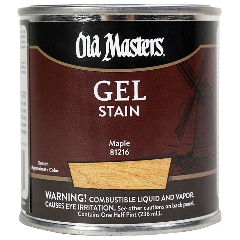 Old Masters Gel Stain, Maple, Half Pint