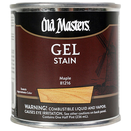 Old Masters Gel Stain, Maple, Half Pint