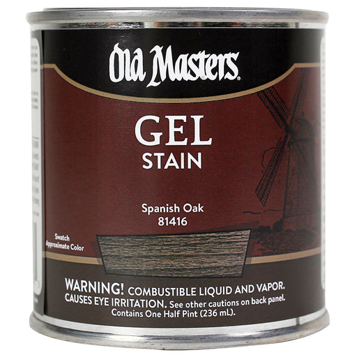 Old Masters Gel Stain, Spanish Oak, Half Pint