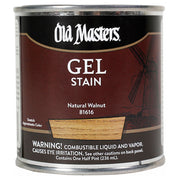 Old Masters Gel Stain, Natural Walnut, Half Pint