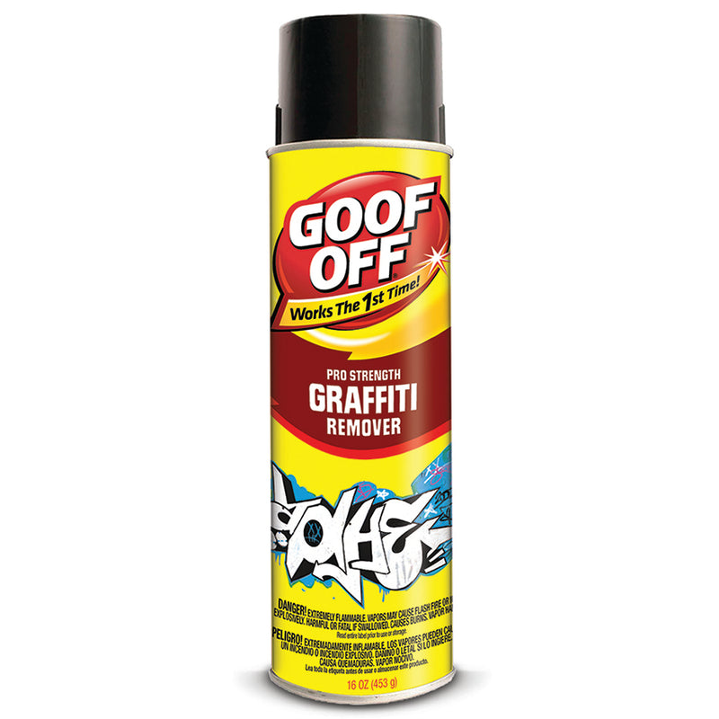 Klean-Strip Goof Off Professional Strength Remover, Off-White, 16 oz