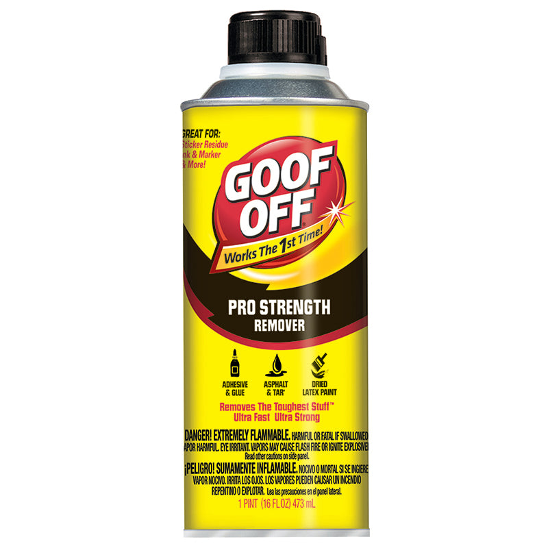 Klean-Strip Goof Off Professional Strength Remover White 16 oz product image
