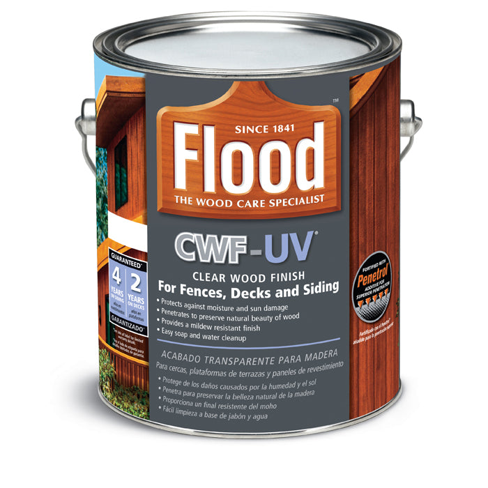 Flood CWF-UV Exterior Clear Wood Finish Cedar Matte Gallon product image