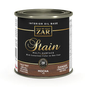 ZAR Interior Oil Base Stain, Mocha, Half Pint manufacturer can