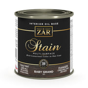 ZAR Interior Oil Base Stain, Baby Grand, Half Pint manufacturer can