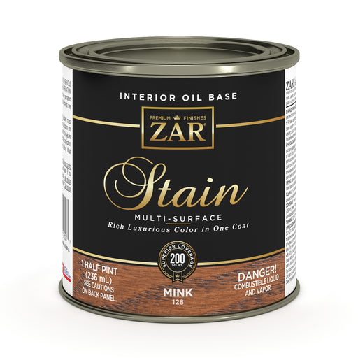 ZAR Interior Oil Base Stain, Mink, Half Pint manufacturer can