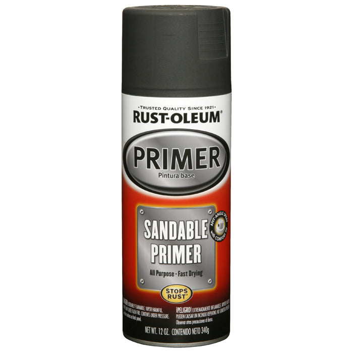 Rust Oleum Spray Auto Primer Snd 12 oz Project Weekend DIY
