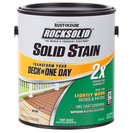 Rust-Oleum RockSolid 2X Solid Stain Gallon product image