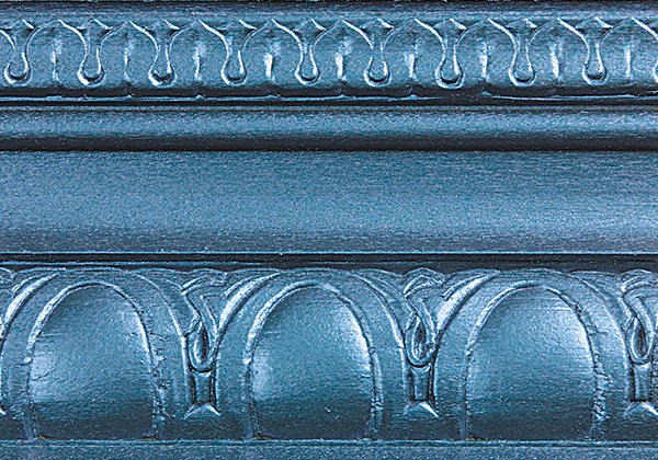Modern Masters Satin Metallic Sapphire manufacturer sample; reference for 6 oz