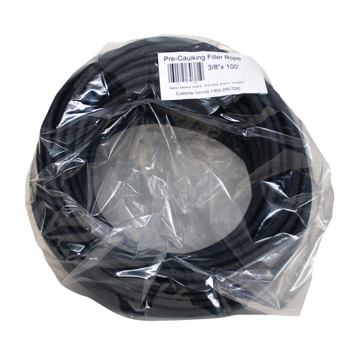 Sashco Closed-Cell Round Backer Rod, Gray, 3/8 Inch x 100 ft