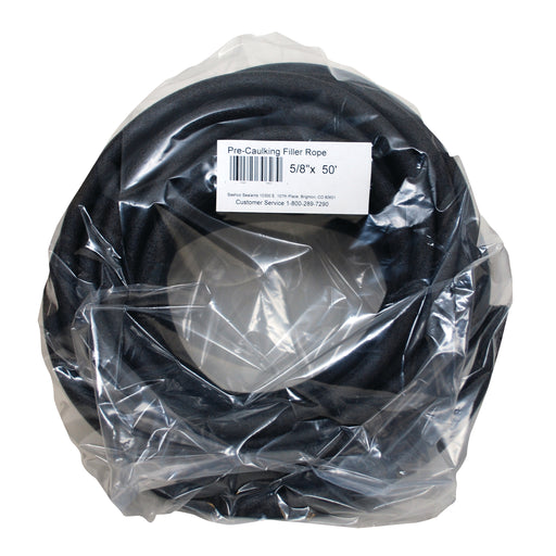Sashco Closed-Cell Round Backer Rod, Gray, 5/8 Inch x 50 ft