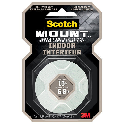 3M Scotch - mount Indr Dispenser Mnt Tape 214h - 1inx55in - LCB Paint & Supply
