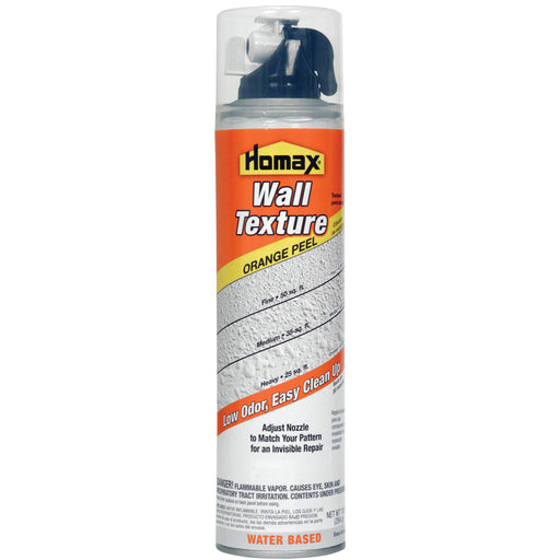 Homax Water-Based Orange Peel Texture Aerosol, Grayish White, 20 oz