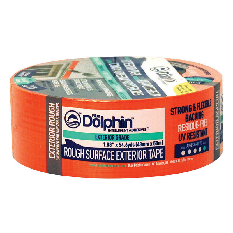 Linzer Blue Dolphin Rough Surface Exterior Tape, 1.88 Inch