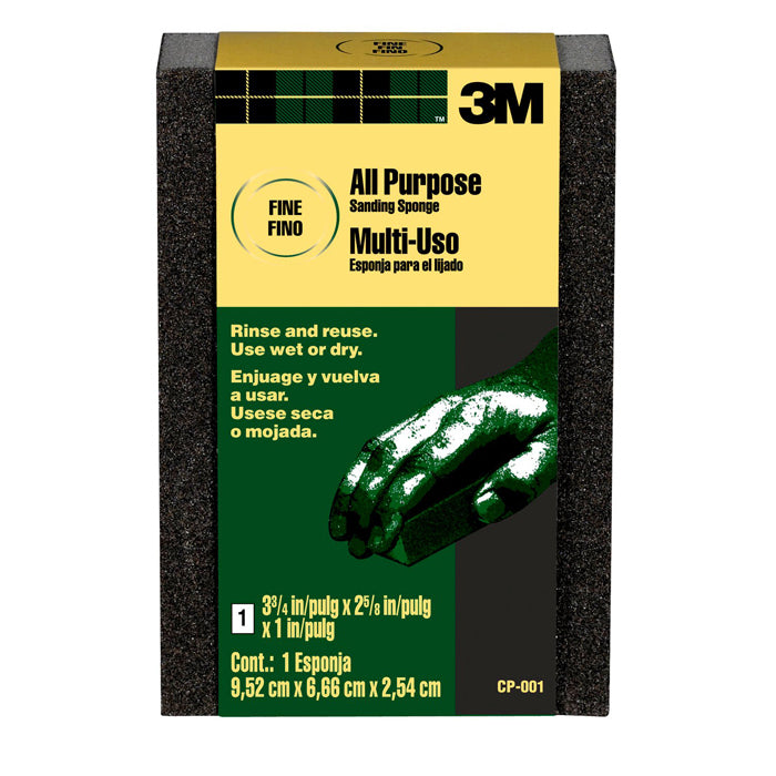 3M Pro-Pak Sponge, Fine, 2-5/8 Inch