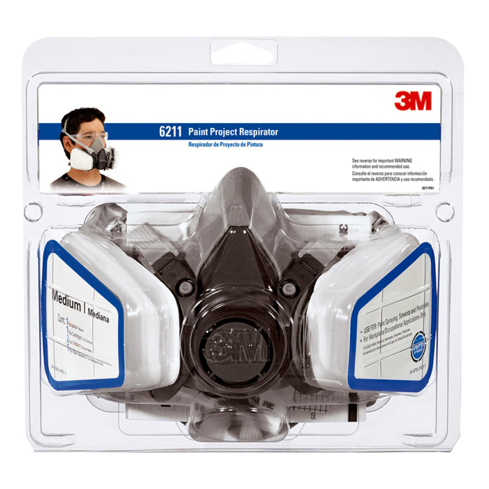 3M Performance Reusable Paint Project Respirator Blue/Gray product image