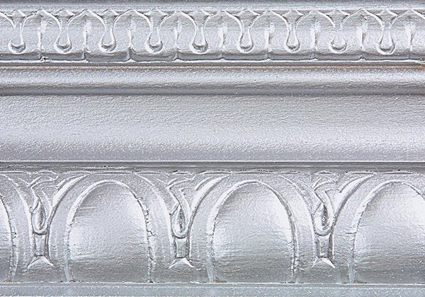 Modern Masters Satin Metallic Platinum manufacturer sample; reference for Quart