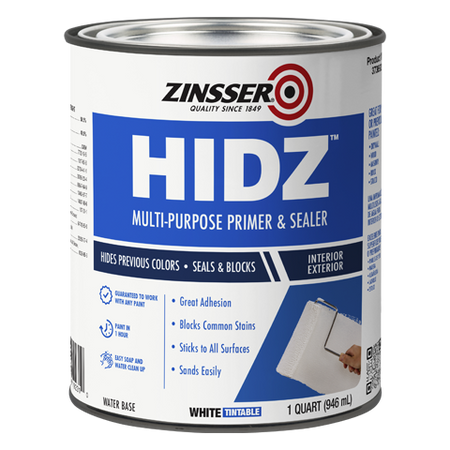 Zinsser HIDZ multi-purpose primer quart can
