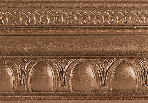 Modern Masters Satin Metallic Antique Bronze manufacturer sample; reference for Quart