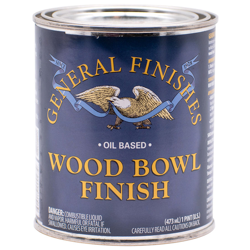 General Finishes Oil-Based Wood Bowl Finish, Gloss, Pint
