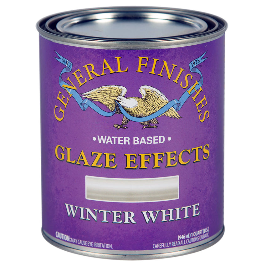 General Finishes Glaze Effects, Winter White, Quart