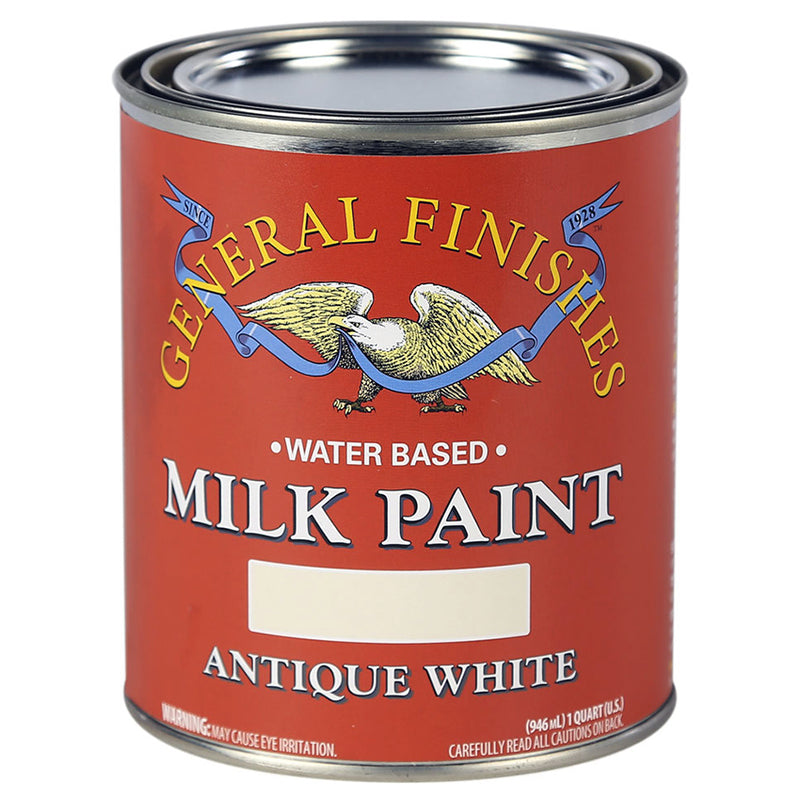 General Finishes Milk Paint Antique White Quart