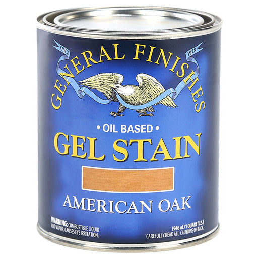 General Finishes Gel Stain American Oak Quart Project Weekend DIY