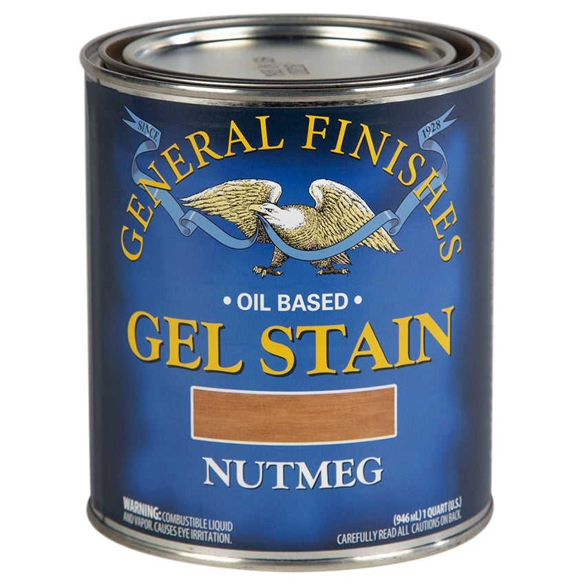 General Finishes Gel Stain Nutmeg 1 quart can