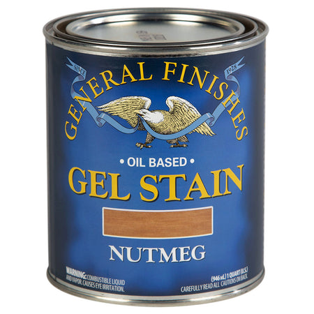 General Finishes Gel Stain Nutmeg 1 quart can
