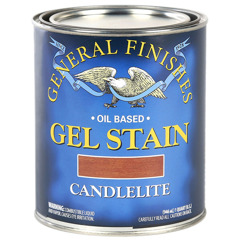 General Finishes Gel Stain Candlelite Quart Project Weekend DIY