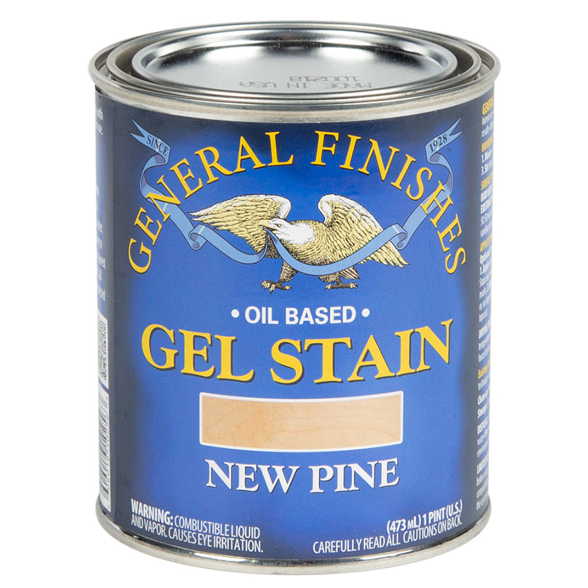 General Finishes Gel Stain New Pine pint can