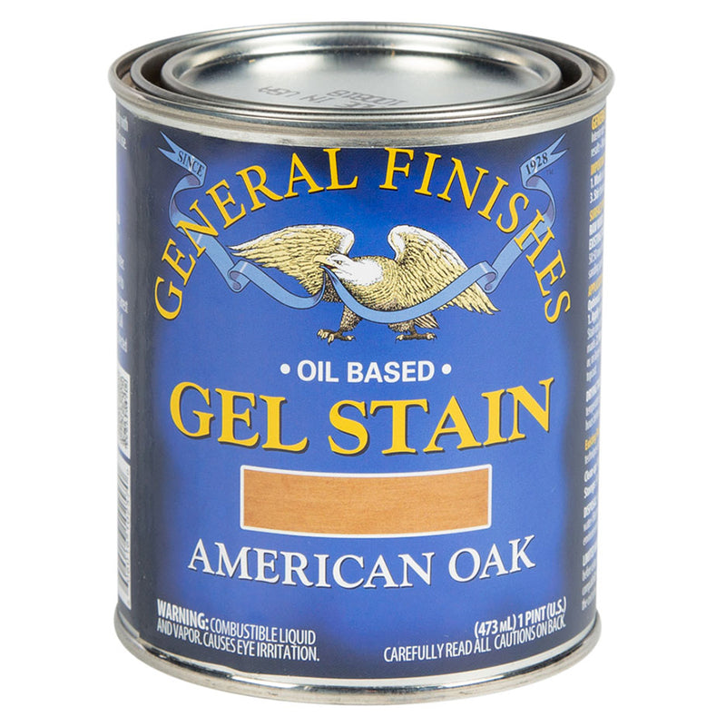 General Finishes Gel Stain American Oak Pint Project Weekend DIY