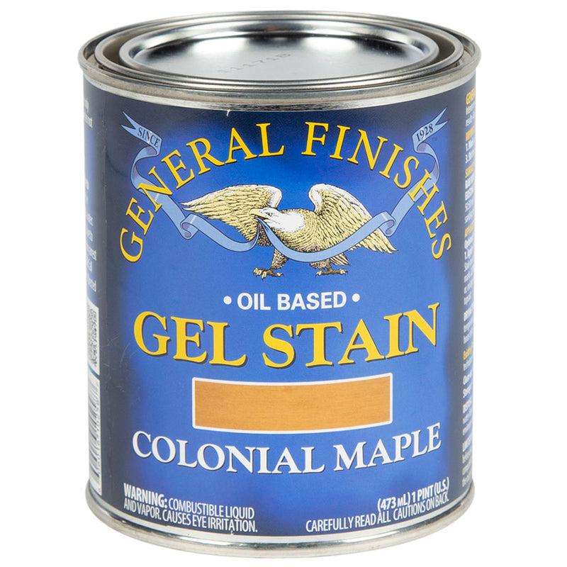 General Finishes Gel Stain Colonial Maple Pint Project Weekend DIY