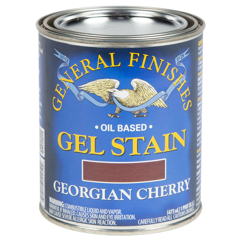 General Finishes Gel Stain Georgian Cherry Pint Project Weekend DIY