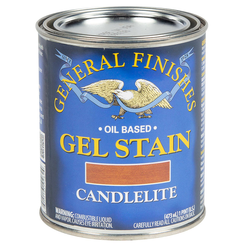 General Finishes Gel Stain Candlelite Pint Project Weekend DIY