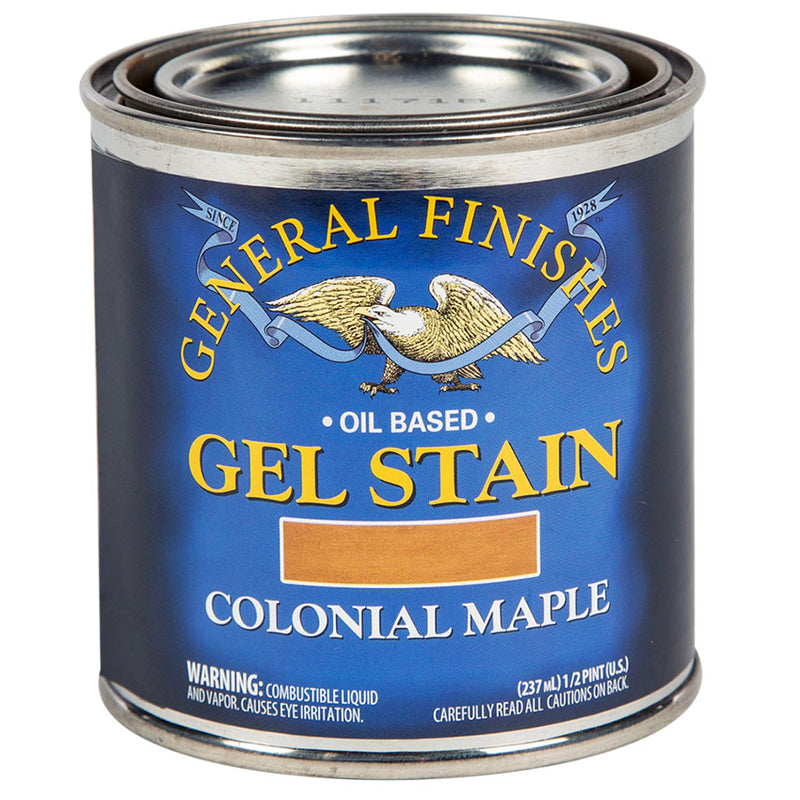 General Finishes Gel Stain Colonial Maple Pint Project Weekend DIY