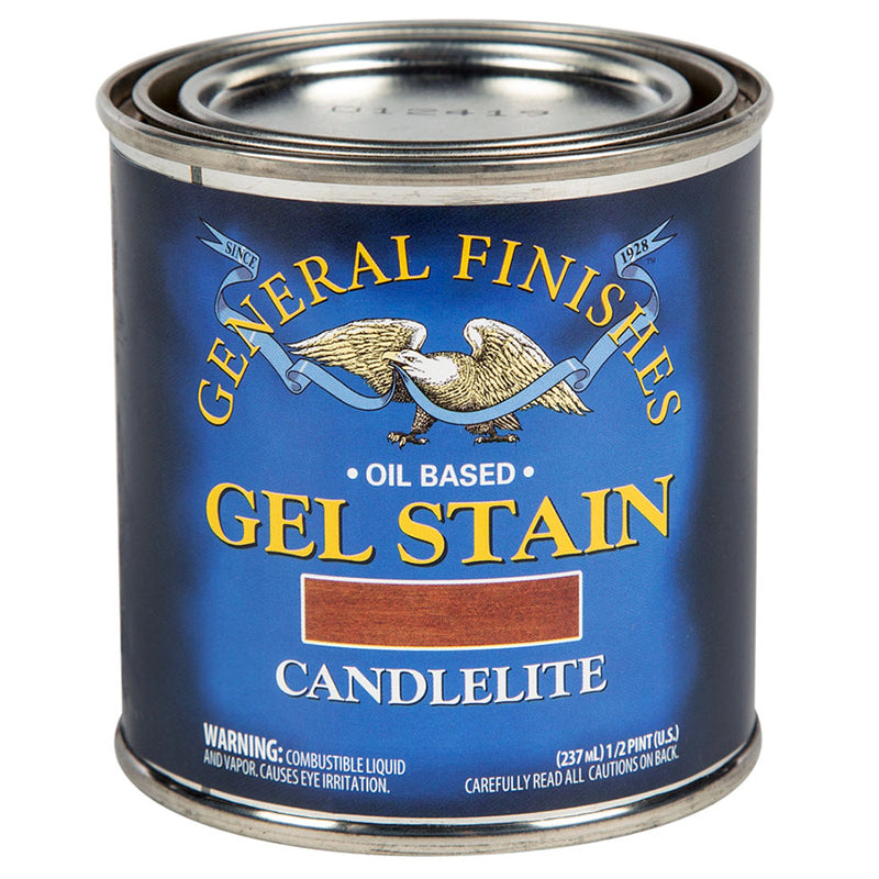 General Finishes Gel Stain Candlelite Pint Project Weekend DIY