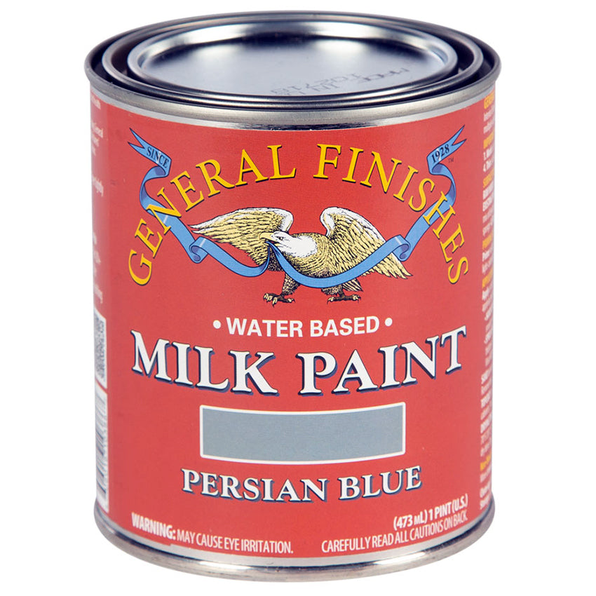 General Finishes Milk Paint, Persian Blue, Pint