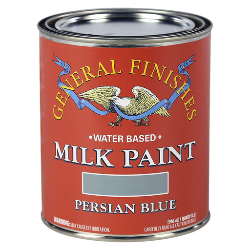 General Finishes Milk Paint Persian Blue Furniture Quart Project Weekend DIY
