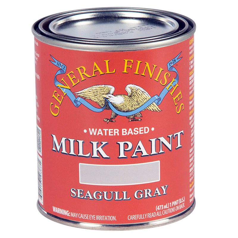 General Finishes Milk Paint Seagull Gray Pint