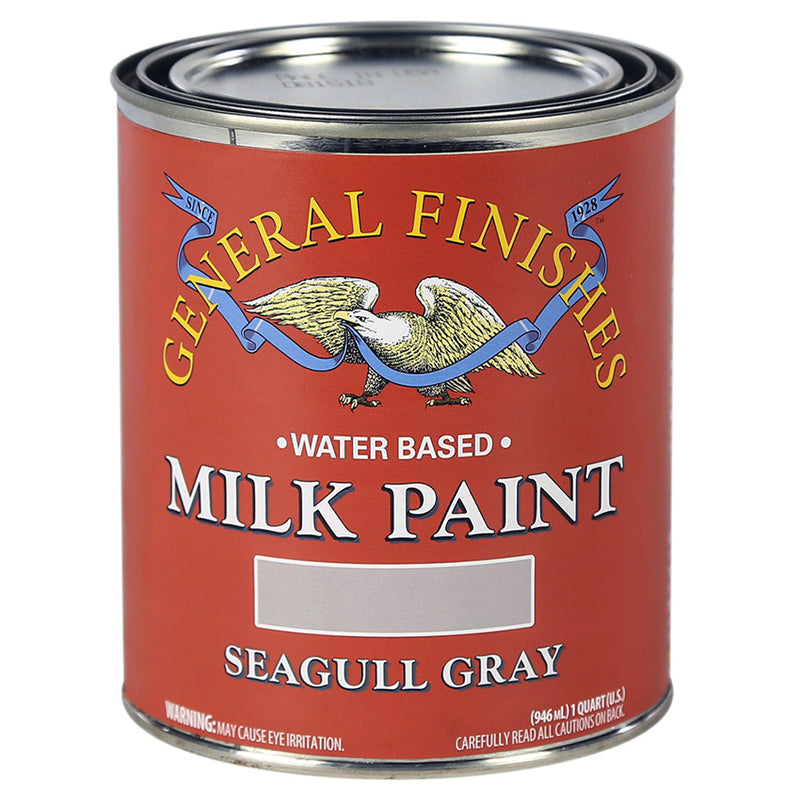 General Finishes Milk Paint Seagull Gray Quart