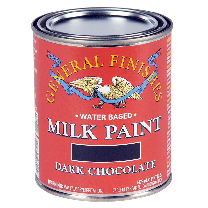 General Finishes Milk Paint Dark Chocolate Pint
