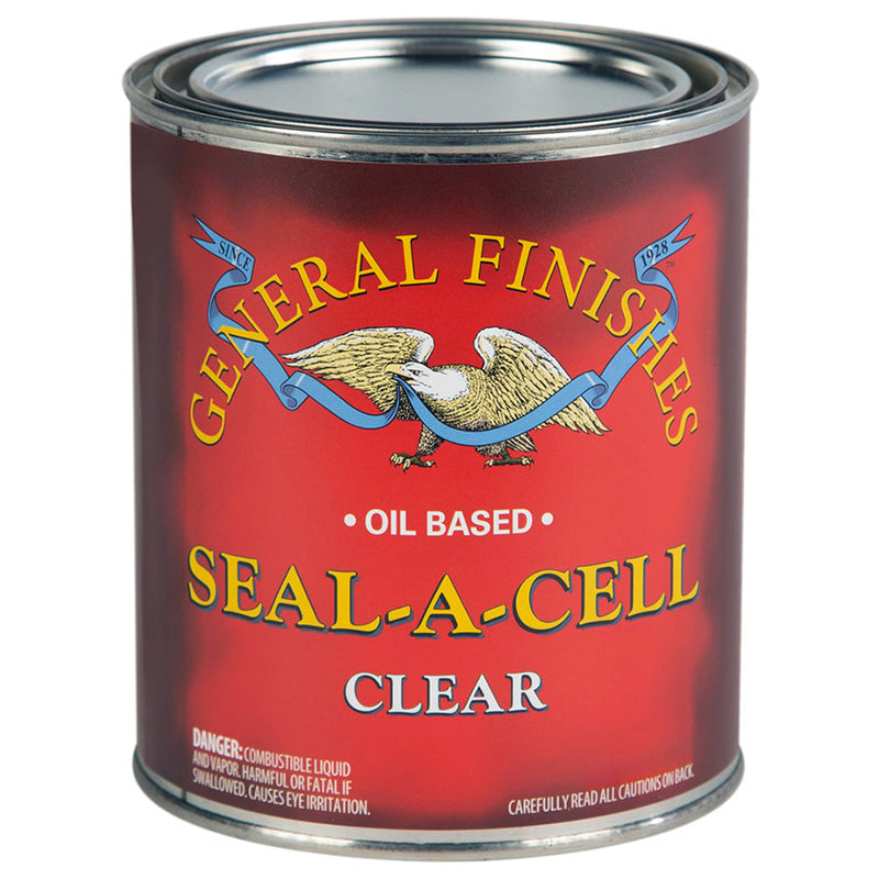 General Finishes Oil Based Seal a Cell Clear Pint Project Weekend DIY